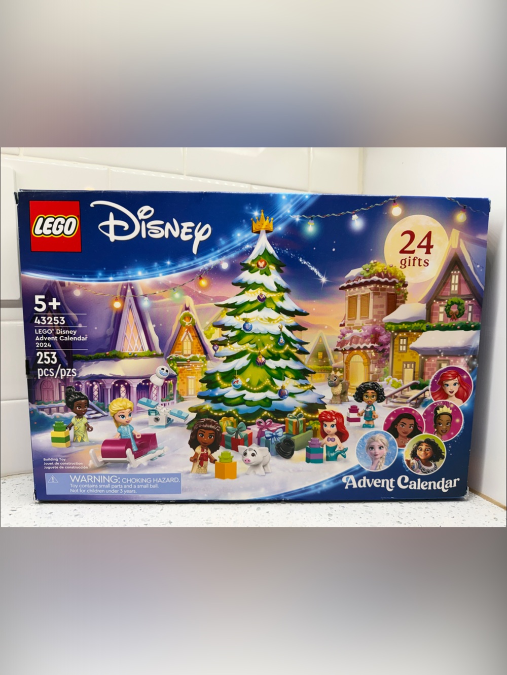 LEGO Disney Holiday Tree & Characters Advent Set - Green, Blue, White